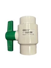 Landscape Products 20000115 1-1/2" L/P PLASTIC BALL VALVE SS Slip Slip