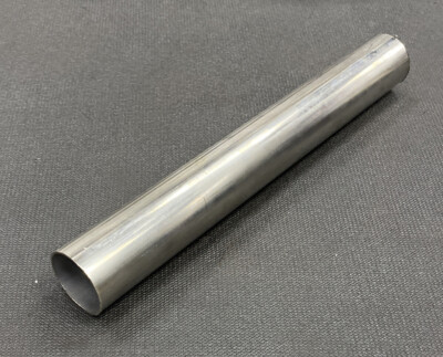 304 304L Welded Stainless Steel Round Tube 1 5/8'' OD x 0.049'' Wall x 12  Length