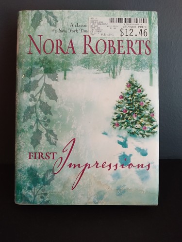FIRST IMPRESSIONS (hardcover novel by Nora Roberts) - Foto 1 di 4
