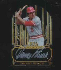 ⚾️2015 Topps Tribute To The Victors #TTV-JB Johnny Bench Silver Ink ✍️Auto /30;
