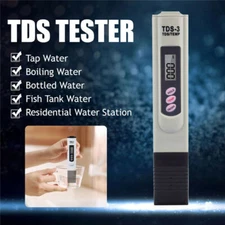 TDS Tester Boiling Digital Ph Meter Aquarium Pool Hydroponic Water Monitor