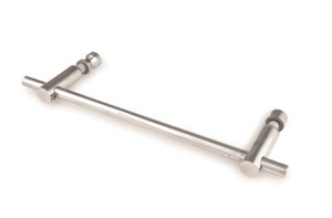 shower door chrome handle universal hole 30mm 230mm gaps suits glass