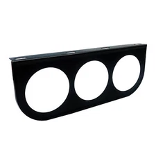 2-1/16" Triple Gauge Meter Mount Bracket Pod Holder 52mm Gauges Dashboard 3 Hole