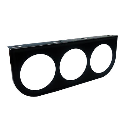 2-1/16'' Triple Gauge Meter Mount Bracket Pod Holder 52mm Gauges Dashboard 3 Hole