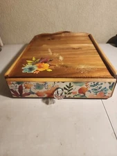 Pioneer Woman Coffee Tea Drink Pod, Silverware Holder, Organizer, 4 spaces 