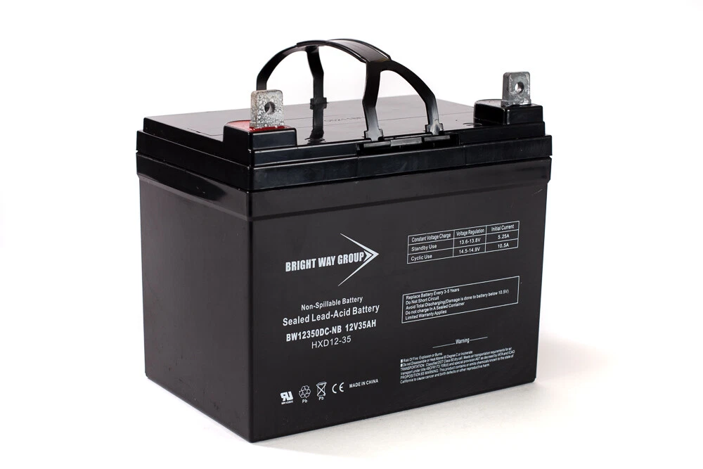 13AM772G755 Yard Man Replacement Lawn Mower Battery 12 Volt 35