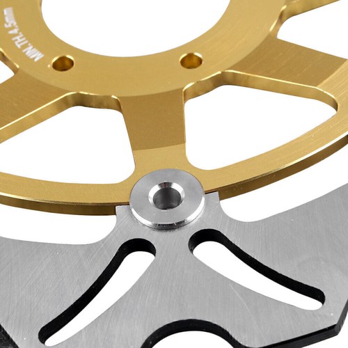 Pair Front Brake Disc Rotors For Honda GL1800 2001-2011 /VFR V-TEC 800 98-2010 - Picture 6 of 6
