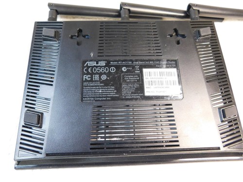 Asus RT-AC1750 Dual Band 3x3 802.11ac WiFi 4-port Wireless Gigabit Router - Picture 2 of 3