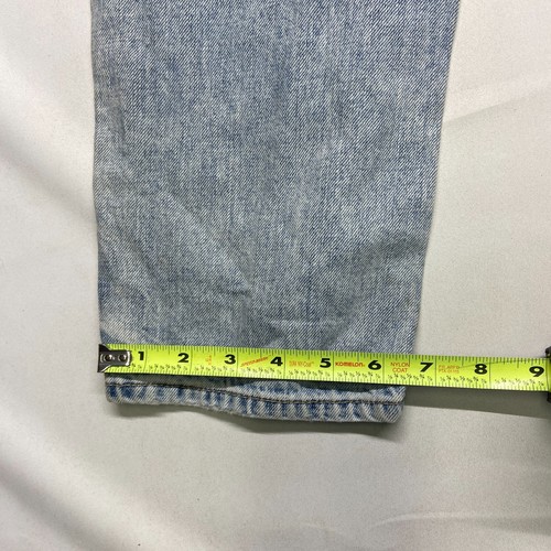 Pantalones de mezclilla rectos American Eagle Outfitters para mujer 0 azul algodón tiro alto - Imagen 7 de 19