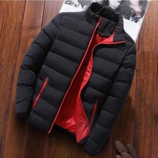 Men's Winter Ultralight Coat Hooded Puffer Jacket Bubble Coat Duck-Down Jacket