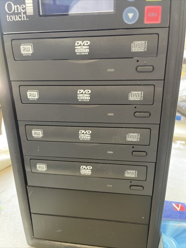 Kingdom One Touch KDV3 Professional Optical Duplicator with Verbatim CD-R 10 pk - Picture 5 of 14