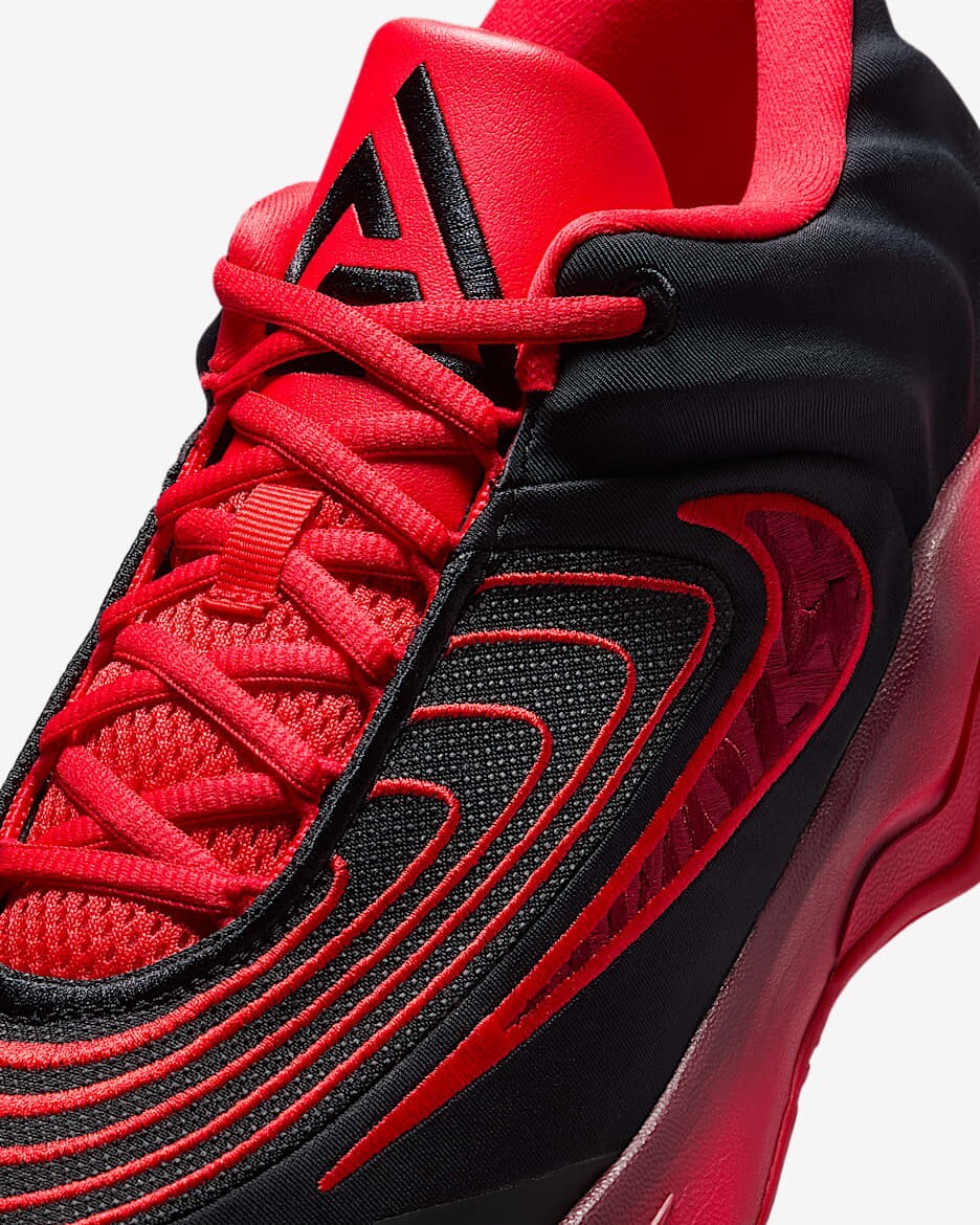 Nike Giannis Immortality 4 EP Black University Red FQ3681