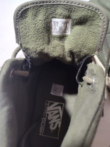 Rare VANS Skate SK8-Hi 46 MTE DX Tact Grape Leaf Green Athletic Men’s Sz 6 - Picture 8 of 19