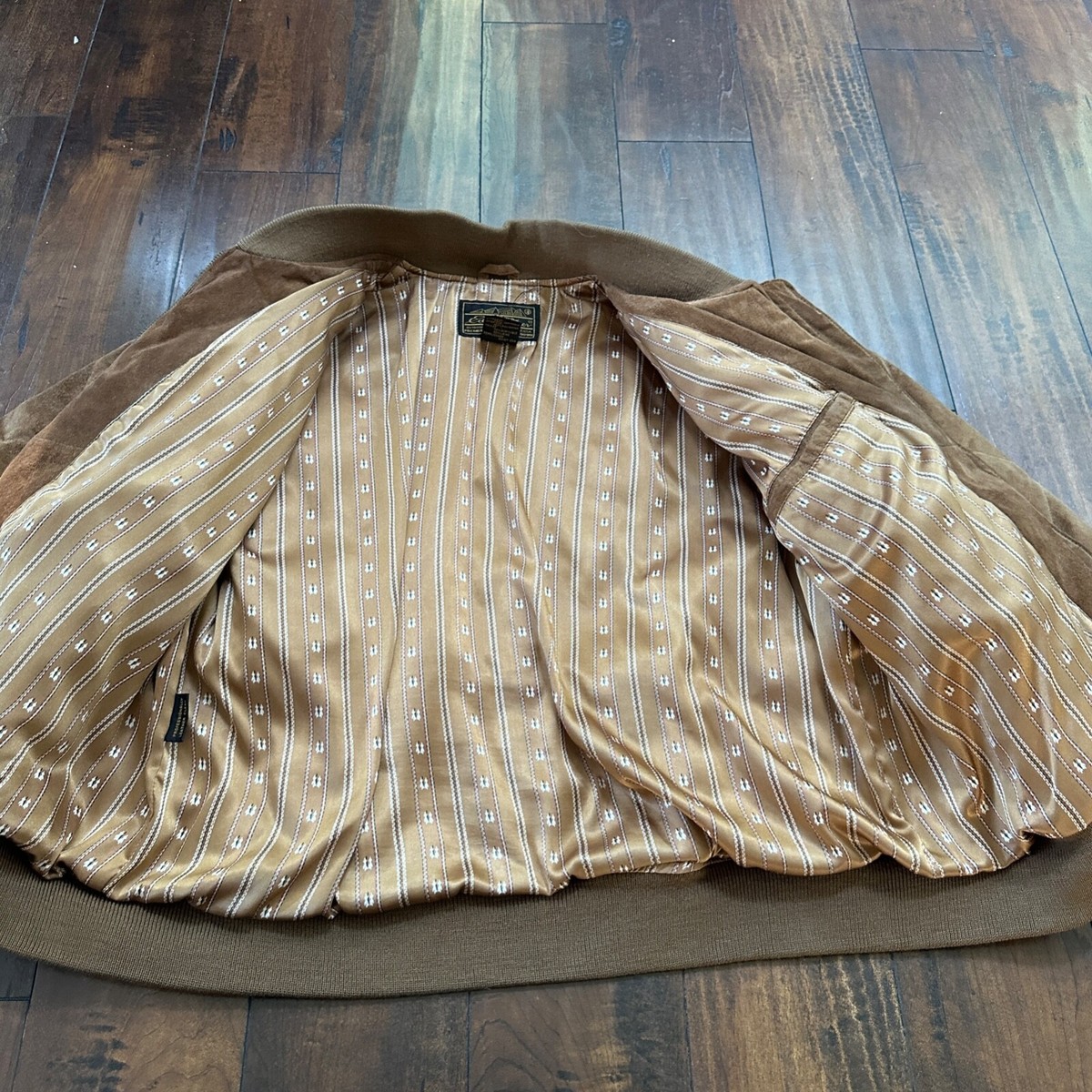 VTG 90s Eddie Bauer Jacket Brown Genuine Suede Leather Goose VTG 90s Eddie Bauer Jacket Brown Genuine Suede Leather Goose