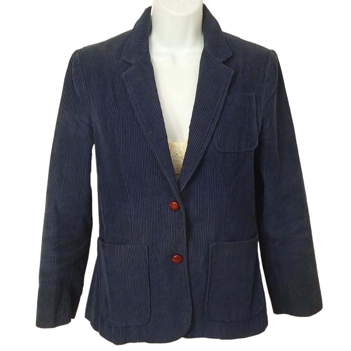 ジャケット・アウター 80s 90s EURO velour corduroy design coat Vintage 80s Corduroy Blazer 2-Button Sport Jacket S/M