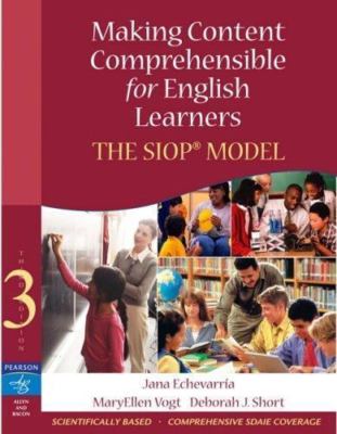 Making Content Comprehensible for English Lea- 0205518869, paperback, Echevarria