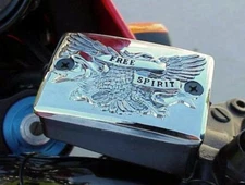 Kawasaki Vulcan VN 900 2000 CHROME FRONT BRAKE FLUID RESERVOIR CAP