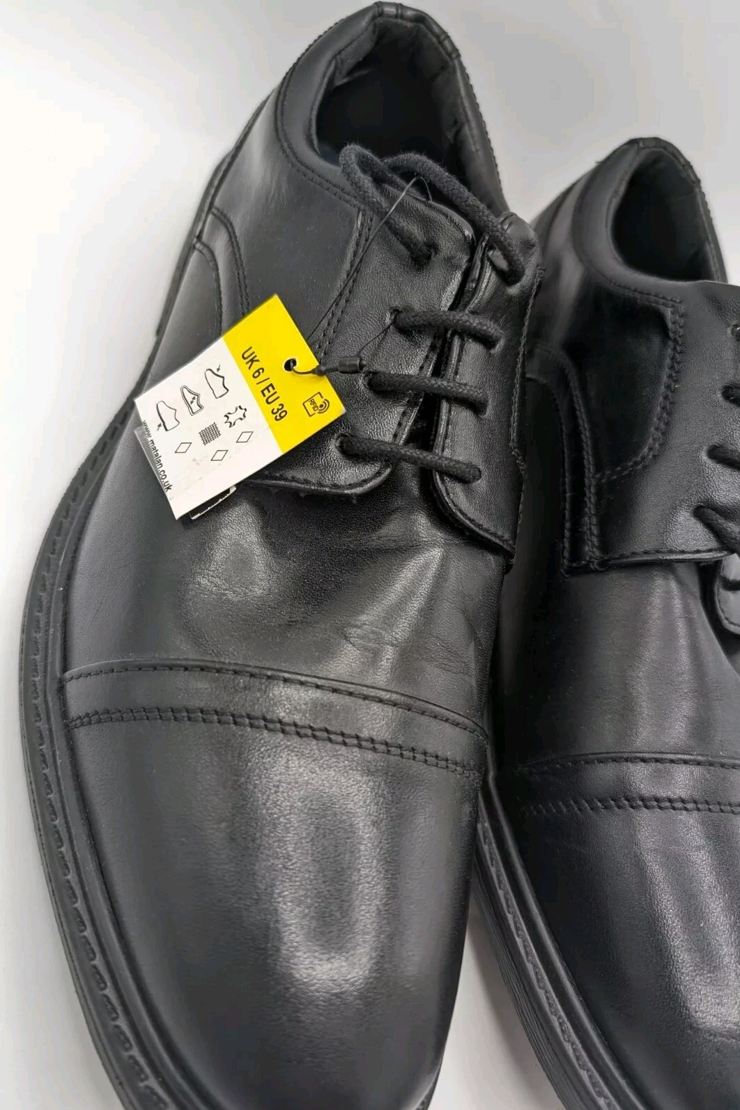 Mens Leather Shoes Matalan Size 6 eBay