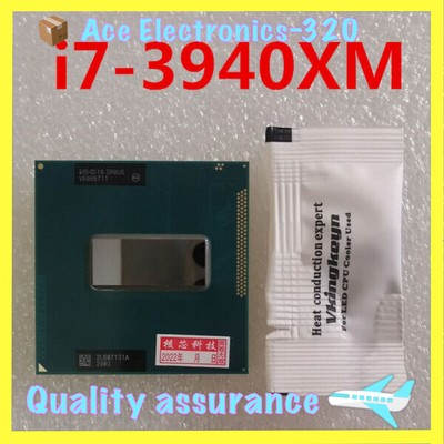 Intel i7-3940XM Extreme Edition Socket G2 3.0GHz Alienware Laptop CPU Processor