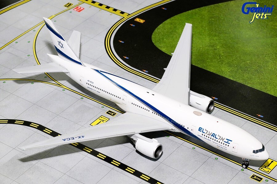Gemini Jets G2ELY472 El Al Israel Boeing 777-200 4X-ECA