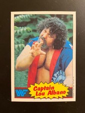 1986 Scanlens WWF Pro Wrestling Stars Australia #3 Captain Lou Albano