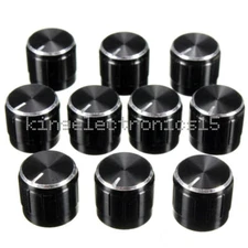 5pcs Volume Control Rotary Knobs For 6mm Dia Potentiometer Durable