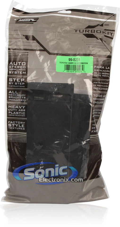 Kit de instalación de tablero DIN simple/doble Metra 99-8231 para Toyota Camry 2002-06 Foto 4 de 4