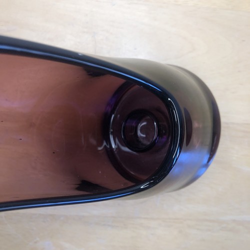 LE Smith AMETHYST Taper Candle Holder 8.25" tall PURPLE Glass - Picture 6 of 14