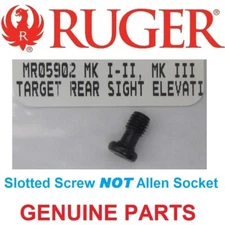 RUGER Rear Sight Elevation Screw GP100 Redhawk Blackhawk Single Six Bisley *D9*