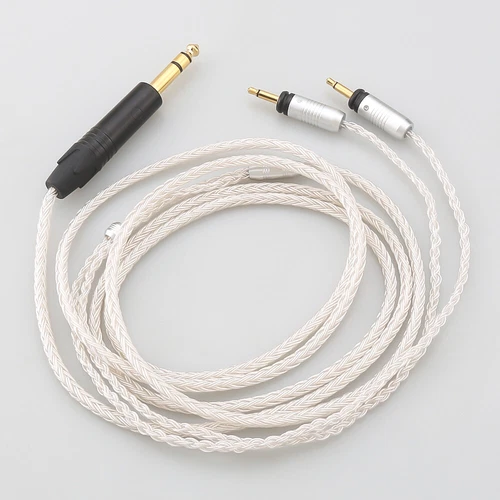 Cable de auriculares plateado de 16 núcleos de alta gama para Elear Elegia Stellia transparente focal - Imagen 18 de 22