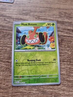 Mow Rotom - 008/142 - Reverse Holo - SV07: Stellar Crown - Pokemon TCG