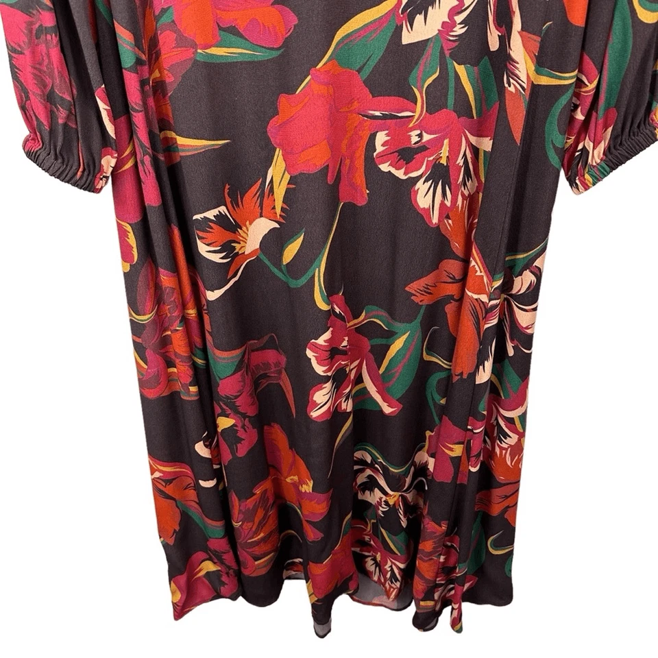 Vestido Rachel Pally Floral Crepe Manon en Tulipán, Talla Pequeña Foto 4 de 4