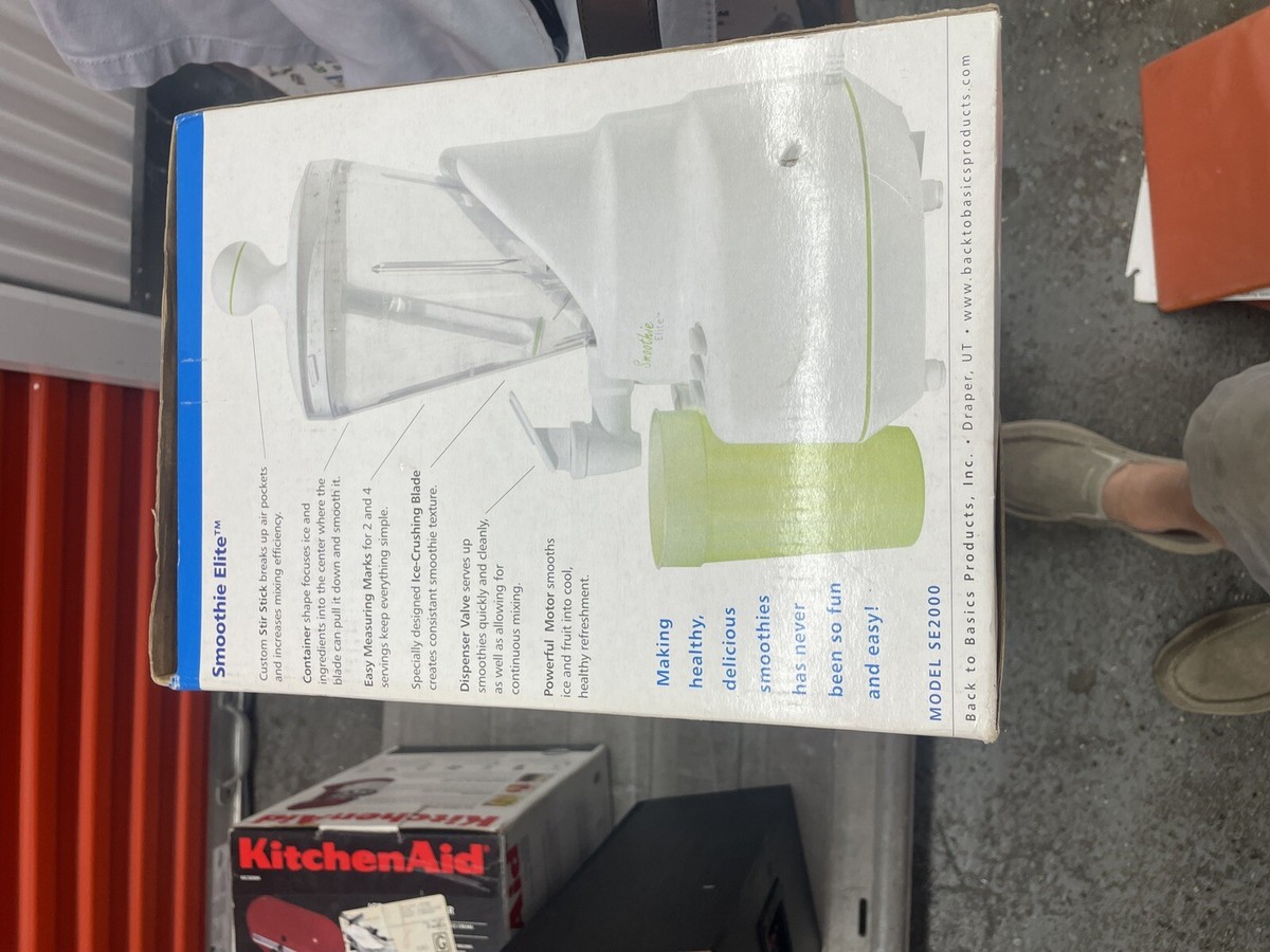 Back to Basics SE2000 Smoothie Elite Blender for sale online