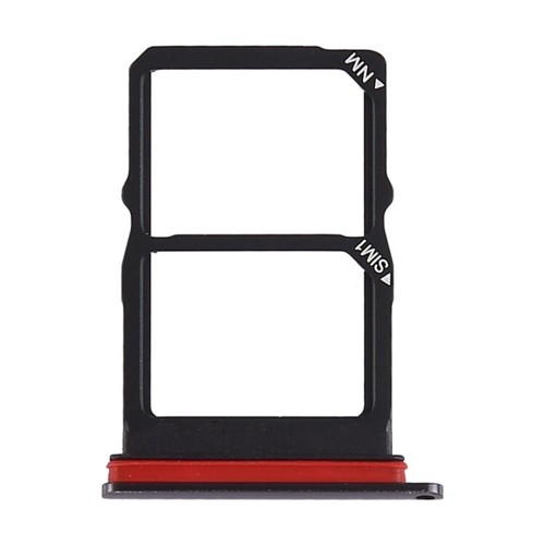 Pour Huawei P30 tiroir support double carte sim dual card tray holder  - NOIR - Photo 3 sur 3