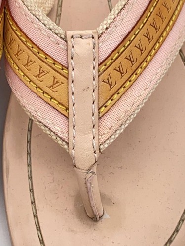 LOUIS VUITTON Size 36 Women's Sandals in Beige - Picture 5 of 6