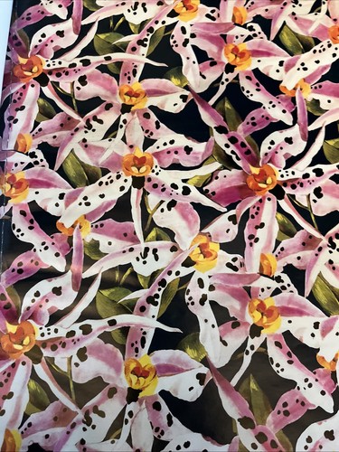 Giftwraps Around the World Vintage Gift Wrap Orchids of the Philippines Italy - Picture 4 of 11