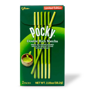Glico Pocky: Double Rich Matcha (Japan)