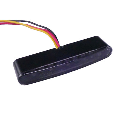  LED Micro Einbau Rücklicht Bremslicht getönt E-geprüft für Motorrad Quad Roller