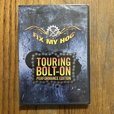 Fix My Hog Touring Model Bolt-On Performance Edition 3 Set DVD New Sealed