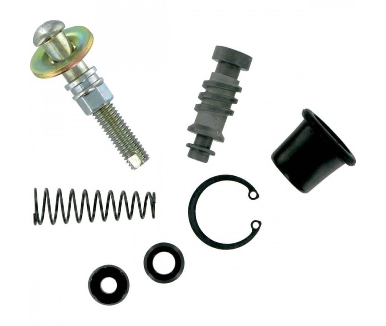 Attache Durite Frein Moto Aluminium CNC - Compatible Yamaha YZ, TTR - Pour Ligne Frein Arrière, Fixation 5mm - Noir