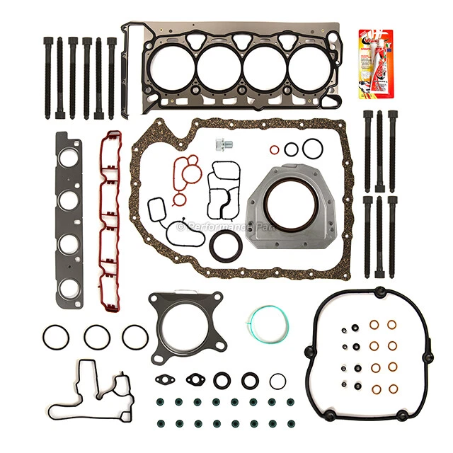 全垫圈套装头螺栓适用于 08-11 奥迪 A3 A4 A5 2.0L 16V DOHC — 第 4/4 张图片