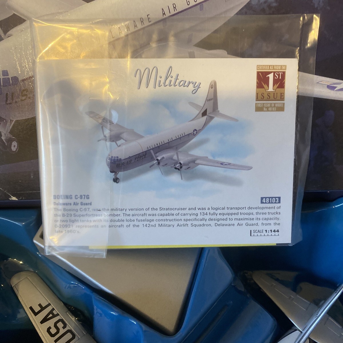 Corgi Diecast Boeing C-97G Stratocruiser Delaware Air Guard 48103
