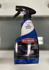 Weiman BBQ Gas Range Stove Top Grill Ceramic CLEANER & DEGREASER 12oz Spray 