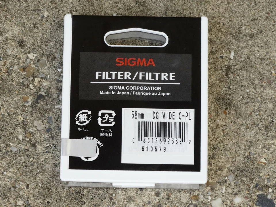 New Sigma DG 58mm Wide Multi-Coated Circular Polarizing Filter - Top Quality!! - Image 2 of 2