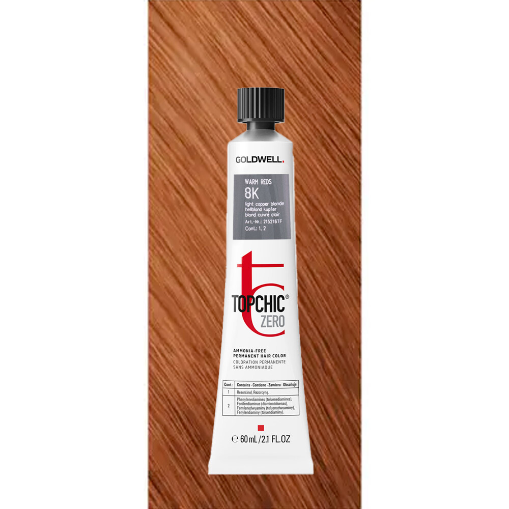 8K Topchic Zero Warm Light Copper Blonde  tb 60ml