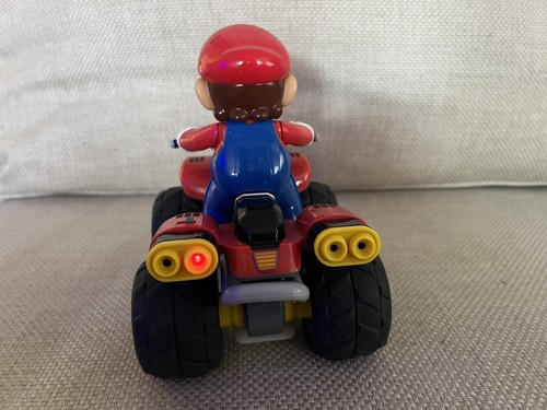 Nintendo Mario Kart Mario & Yoshi 1:20 RC 2.4 GHz Remote Toy ATV Quad - 1 Remote - Picture 7 of 13
