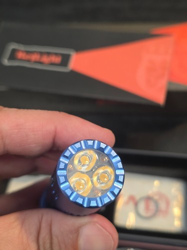 ReyLight x Vosteed Rook - Tripla Nichia in alluminio 519a BLU - Foto 7 di 9