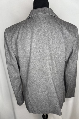 Bloomingdale’s Women’s Cashmere Blazer Jacket Size 12P Gray NWT - Picture 7 of 13