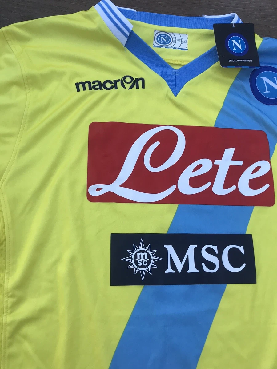 napoli yellow kit