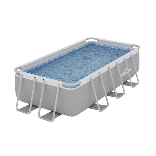 Swimming Pool 13ft, 400x200cm XL Steel Frame Above Ground & Filter Pump - Picture 17 of 23